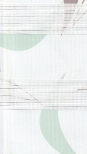 Рулонные шторы день-ночь для проема Ченто, зелено-коричневый 512 купить в Бронницах с доставкой